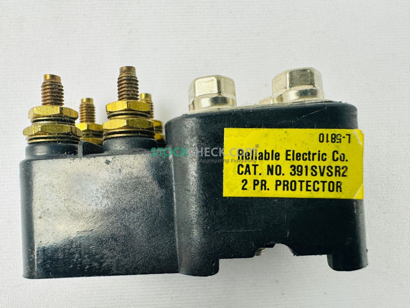 Reliable Electric 391SVSR2 Two-Pair Station Protector
