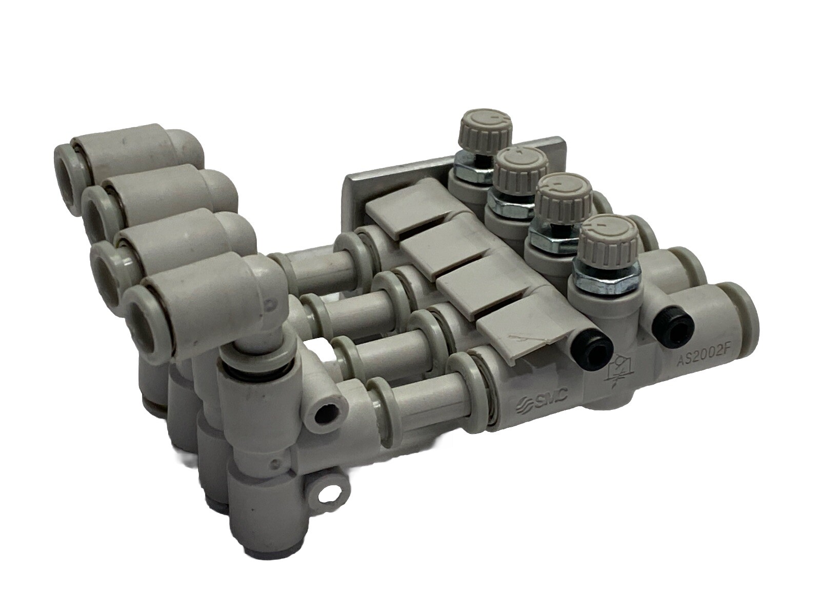SMC AS2002F-06 In-Line Flow Control Valve LOT OF 4
