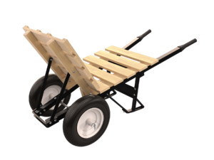 Bon Pro Plus 28-915 Brick & Tile Barrow Steel Handle Double Ribbed Tire