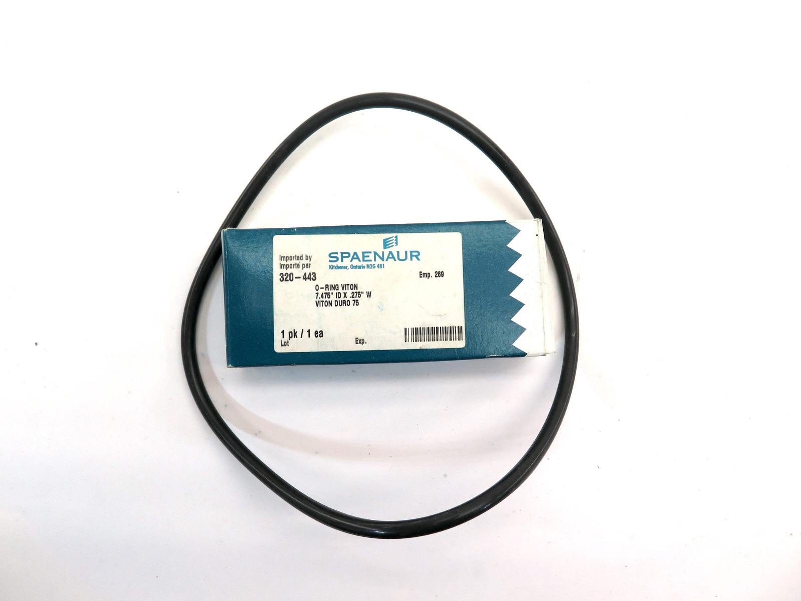 Spaenaur 320-443 O-Ring Viton Duro 75. 7.475 ID X .275 W