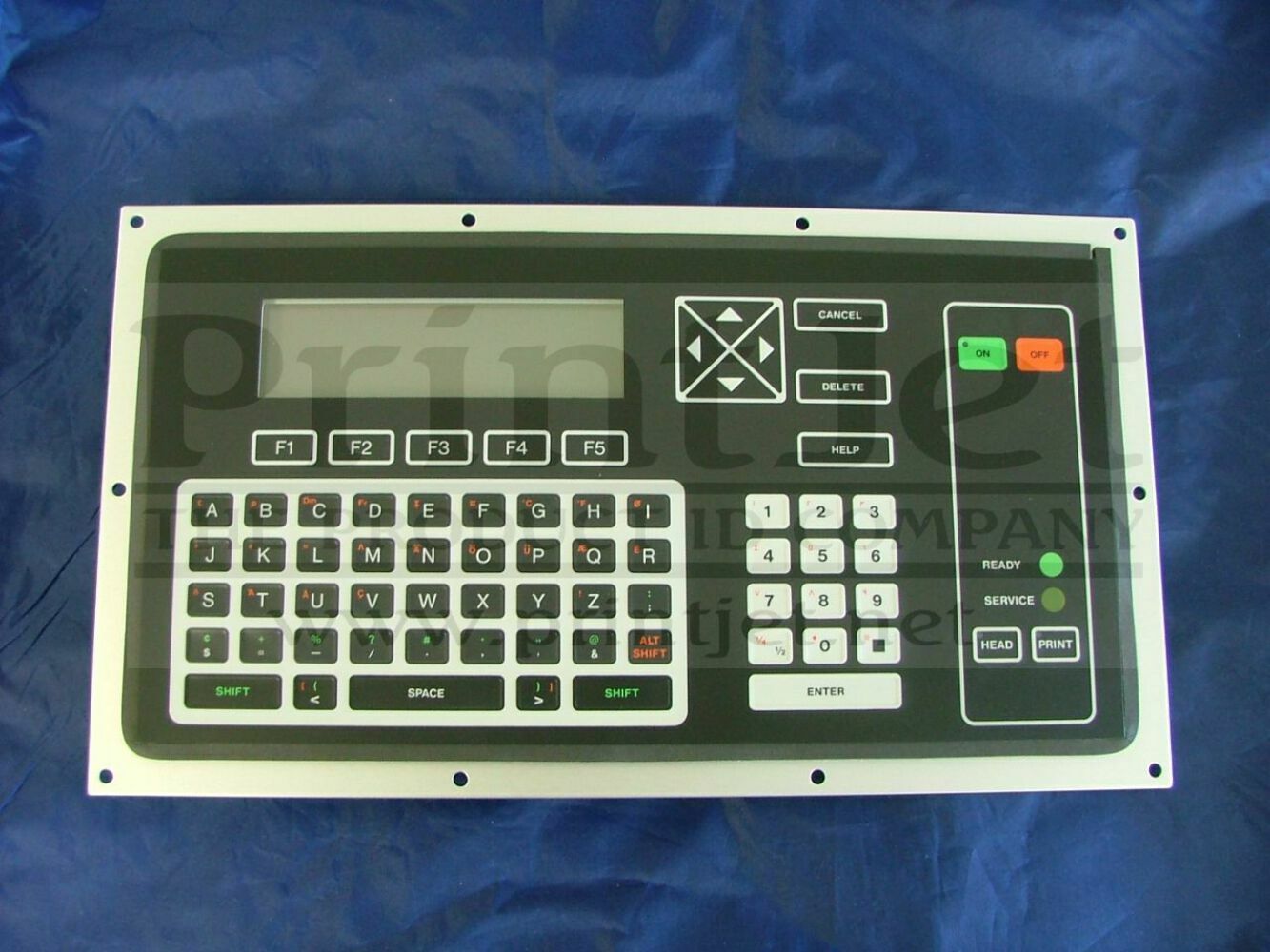 356200-VJ Videojet Excel Complete Keyboard Assy’