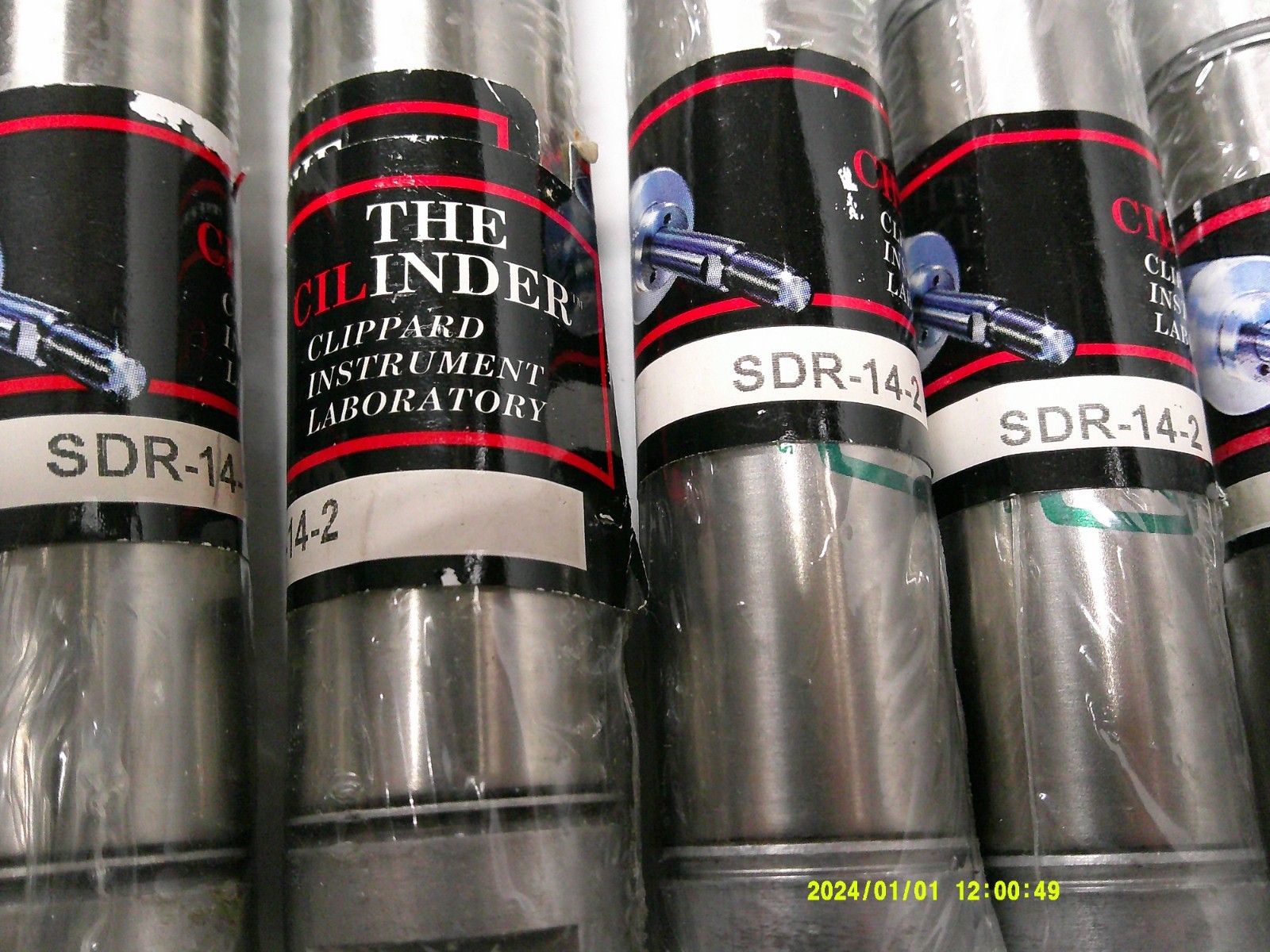 Clippard Minimatic SDR 14-2, 7/8 DIA 2″ STROKE Cylinder new Sealed D1210-1