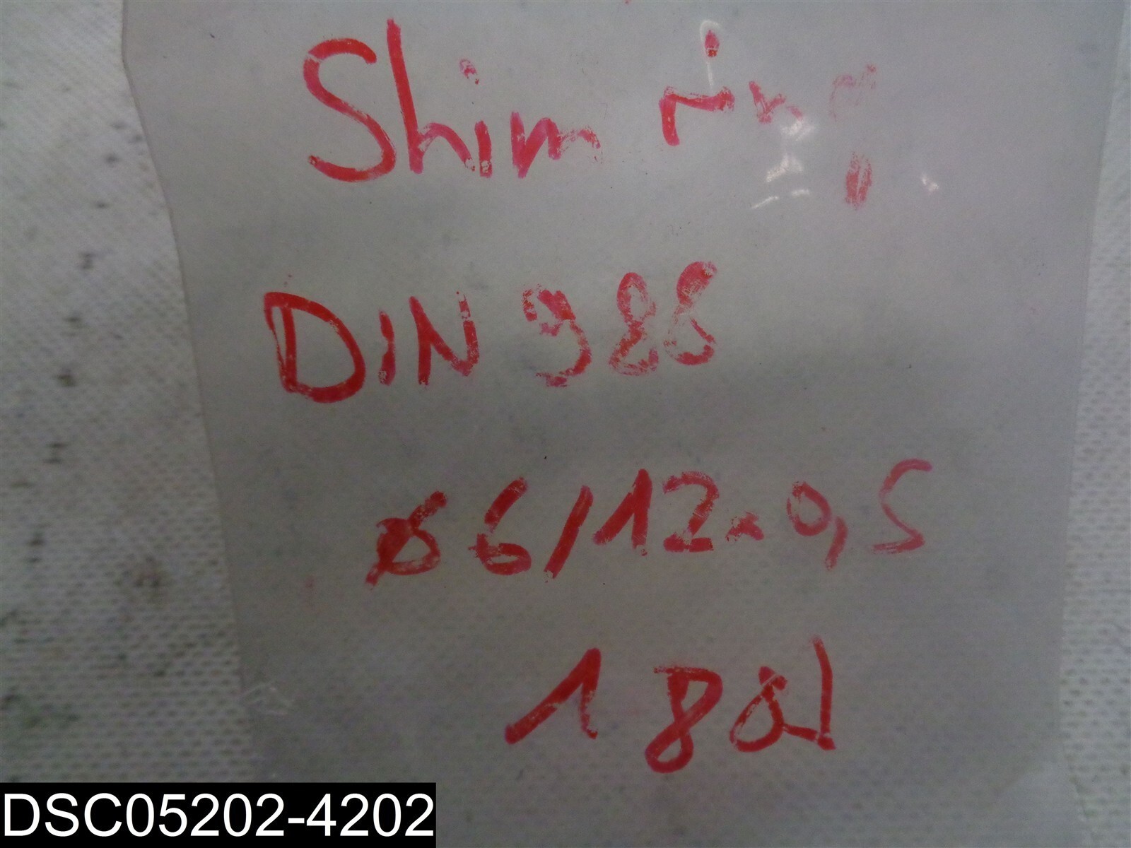QTY=20: Din 988 Shim Rings 06172 95