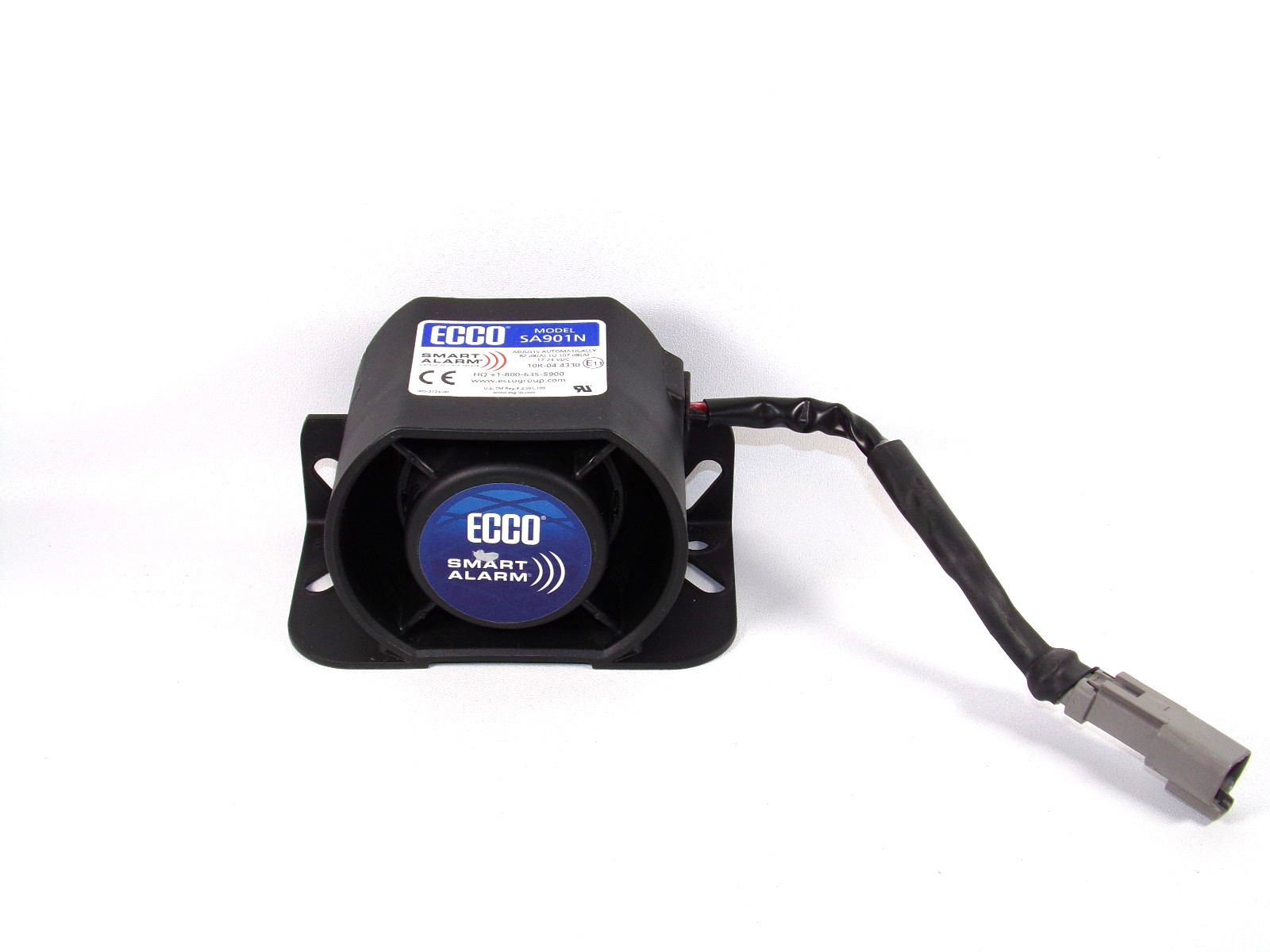 ECCO Smart Alarm SA901N Adjusts Automatically 82dB(A) to 107 dB(A), 12-24VDC