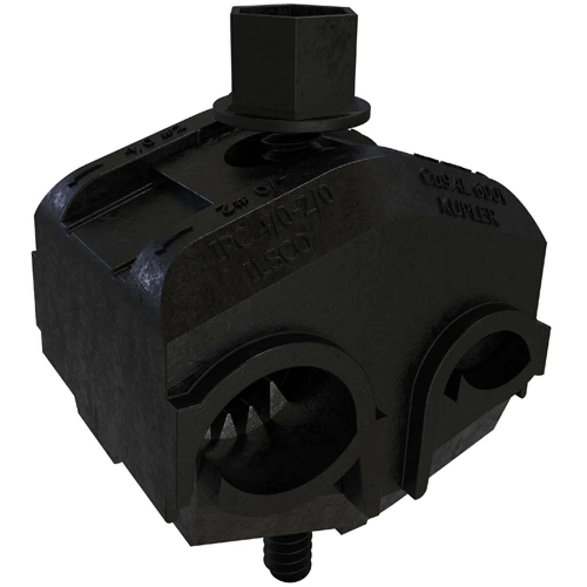 Ilsco IPC 4/0-2/0 KUP-L-Tap Insulation Piercing Copper Connector Dual Rated