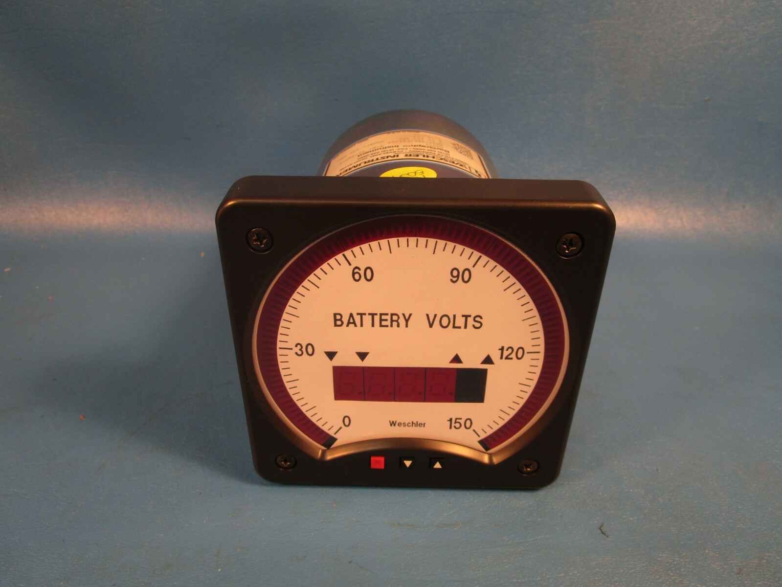 Weschler Instruments, 4H341ABE1FAXXXX, BG241, 0-150 Battery Volt Indicator Gauge