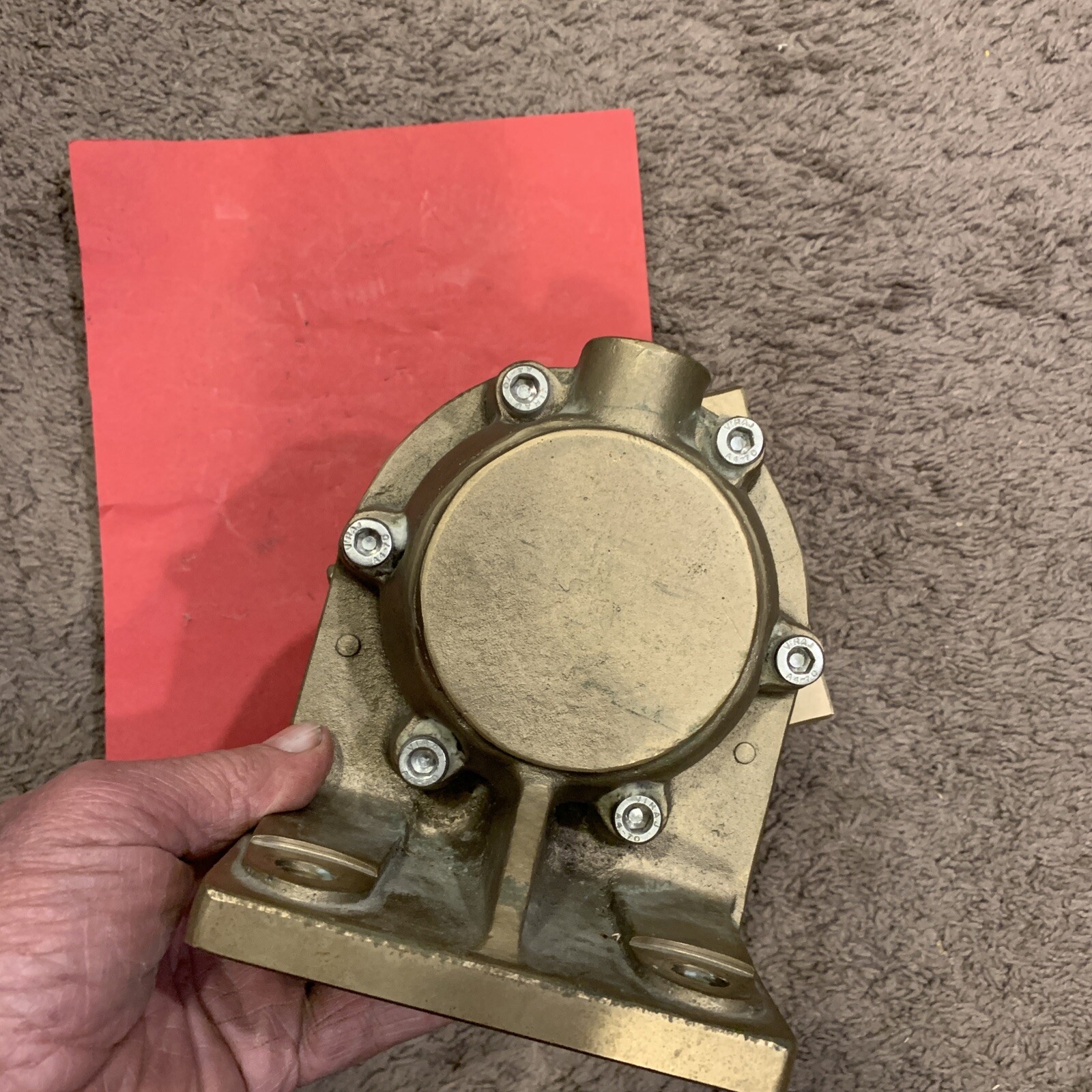 NEW VALMET METSO PAPER Brass ROTARY OSC.DR. MC4-16-4 NOS Italy