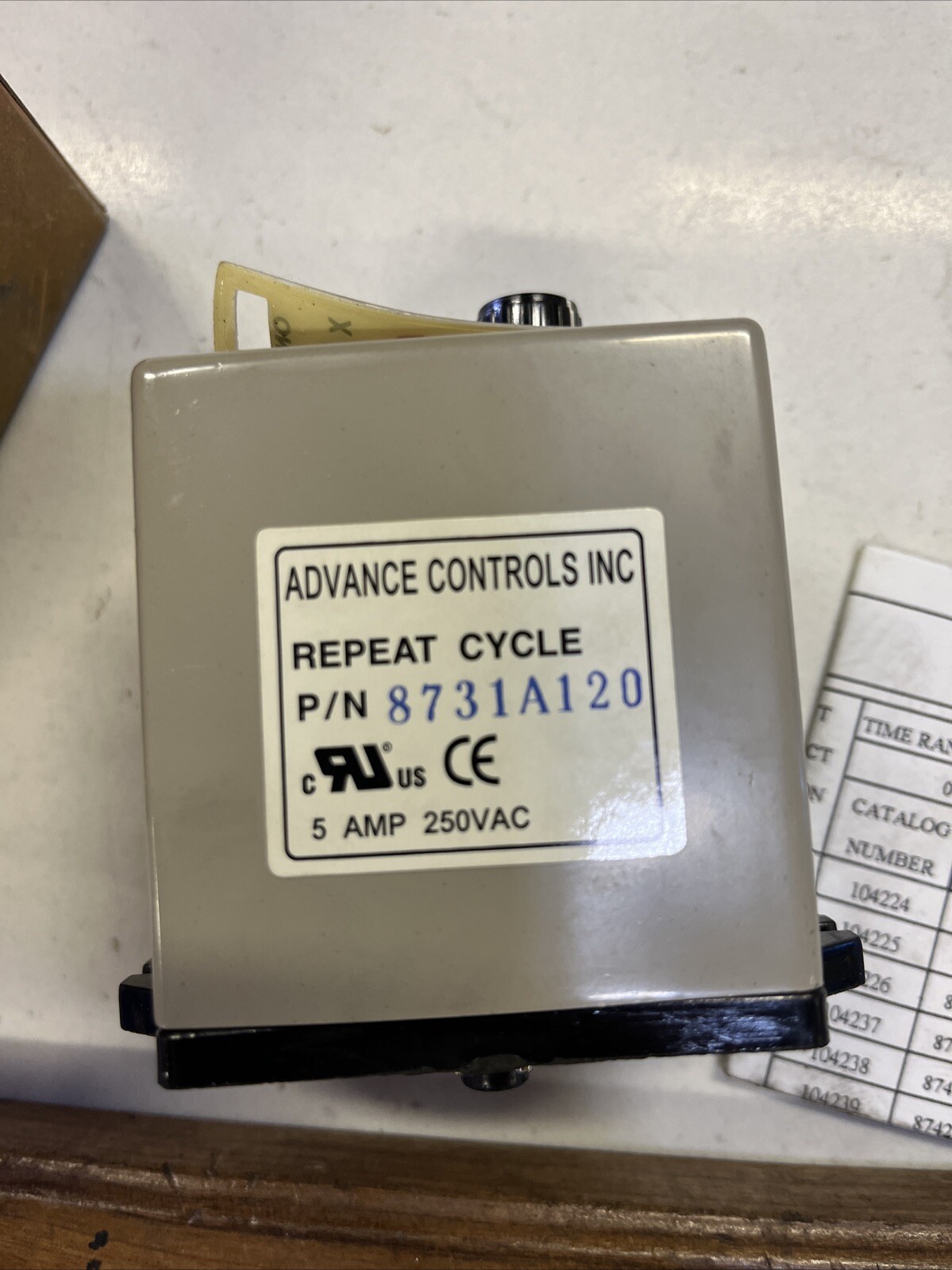 ACI ADVANCED CONTROLS INC 104225 8731A120