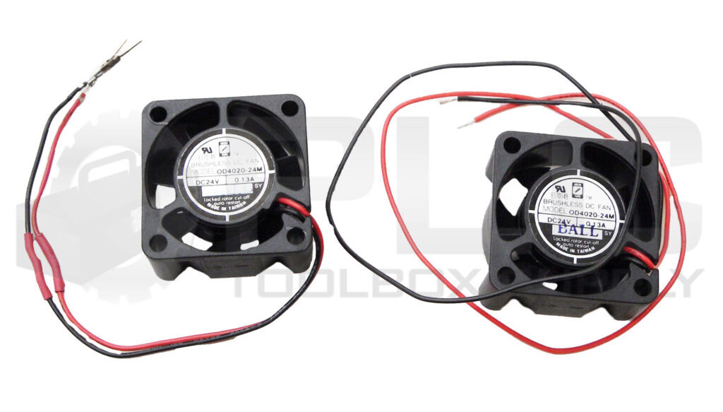 LOT OF 2 ORION FANS OD4020-24M BRUSHLESS DC FAN 24VDC 0.13A