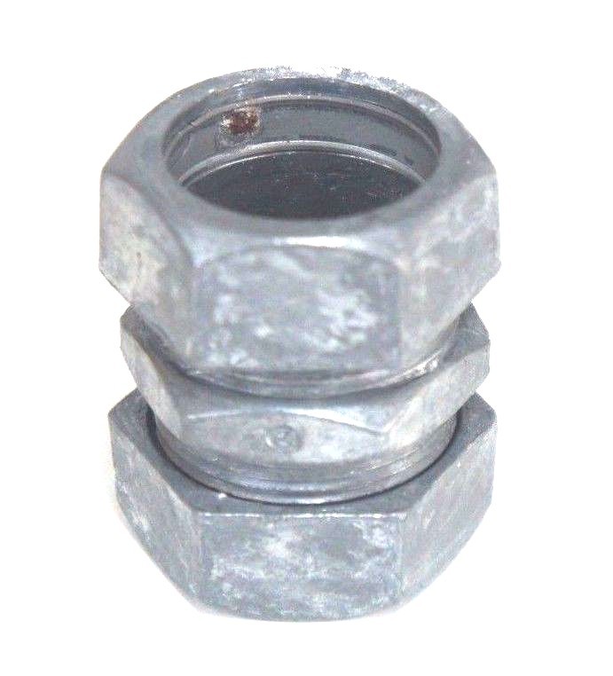 BOX OF 23 BRIDGEPORT 261-DC EMT COUPLINGS 3/4″ COMPRESSION TYPE CONCRETE TIGHT