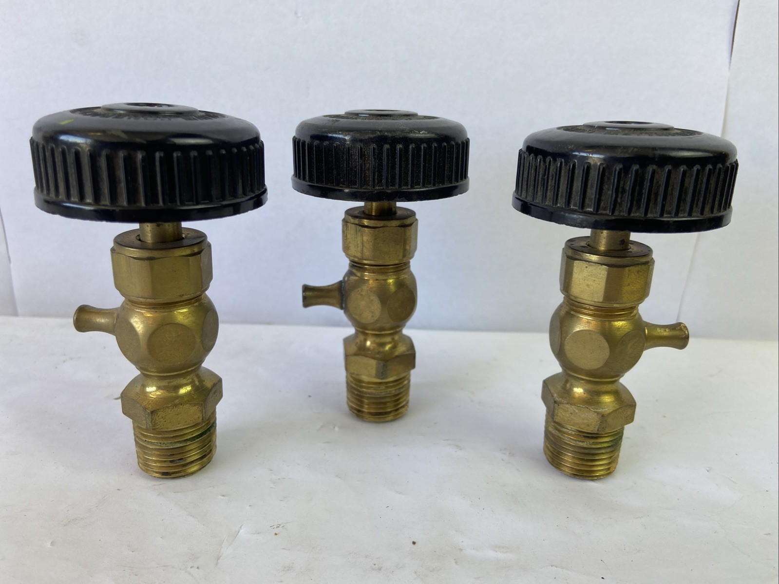 Conbraco Apollo 3/4” Valve 1/2” NPT Compression Gauge Cock Brass Lot Of 3
