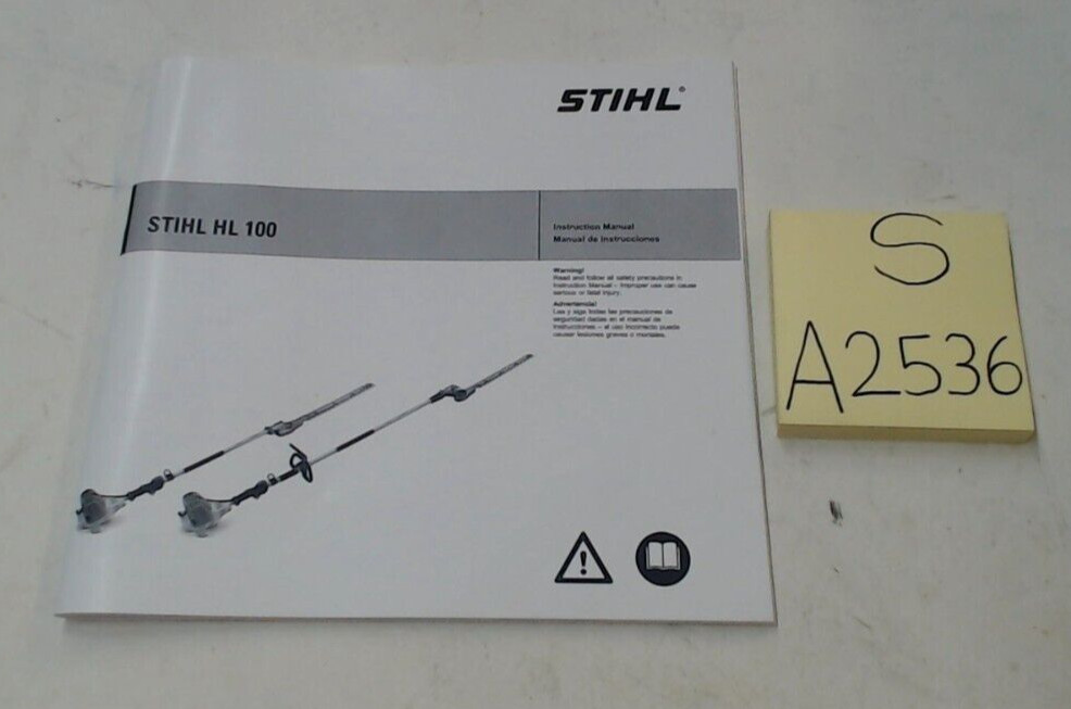 Stihl HL 100 Instruction Manual