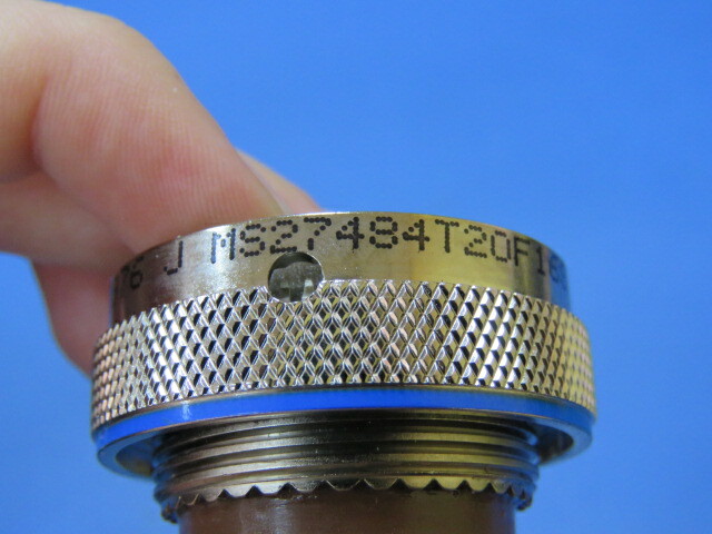 Amphenol MS27484T20B16S Qty of 1 per Lot Circular MIL Spec Connector 16P SZ 20
