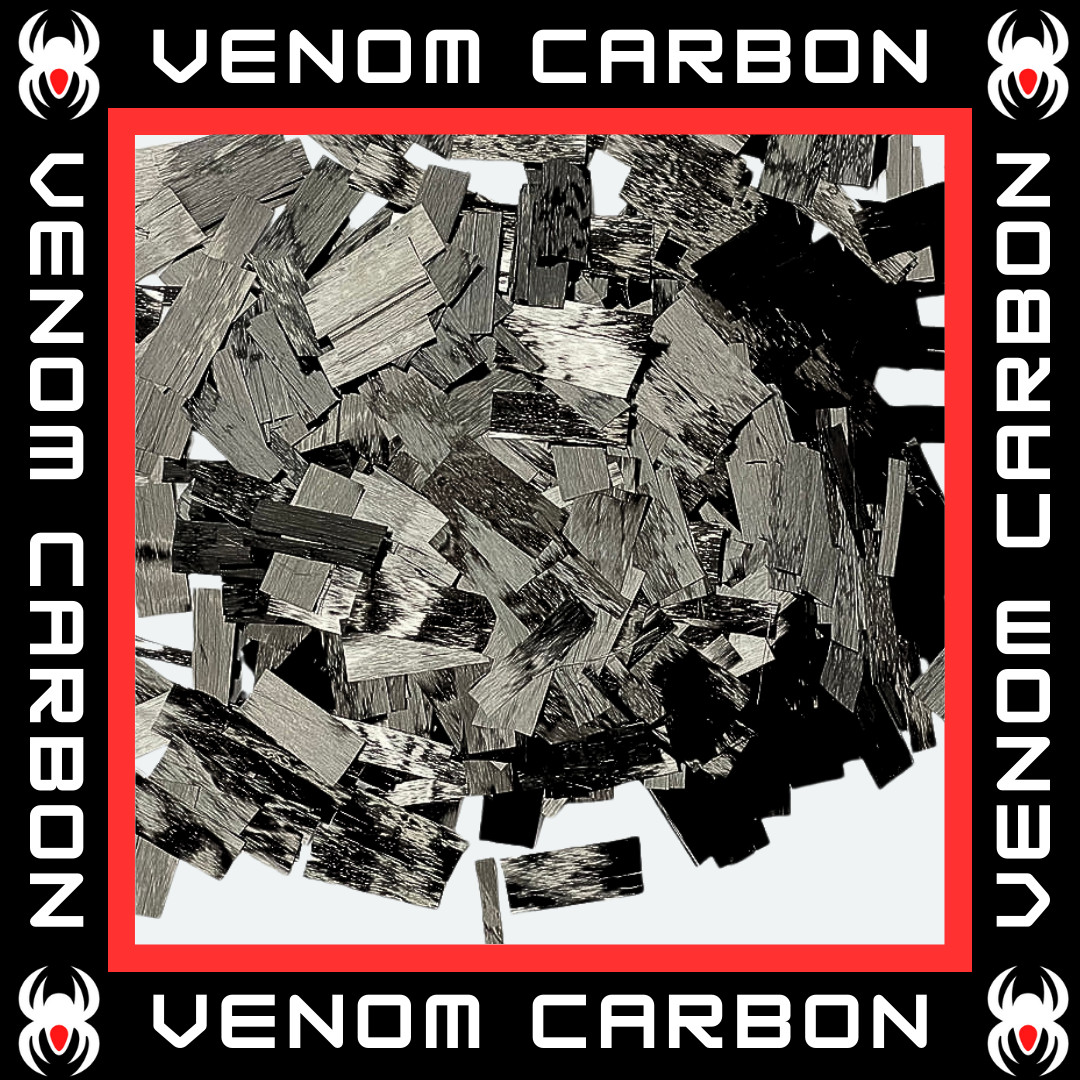 1″ Chopped Carbon Fiber: 1 lb (making FORGED composites)