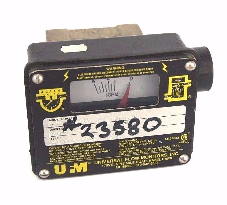 UFM 04IGM-4-150V.9-A1NR-C-2D FLOW METER 96787 CSA ENCLOSURE 5 P/N 700