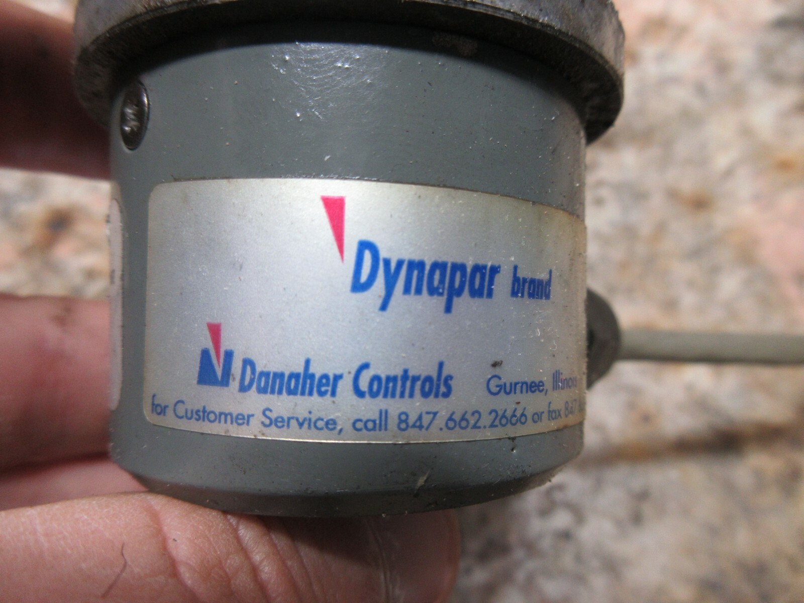 DYNAPAR DANAHER CONTROLS ENCODER M81000 H5805001112B0 0002 9904 BRIDGEPORT TC-3G