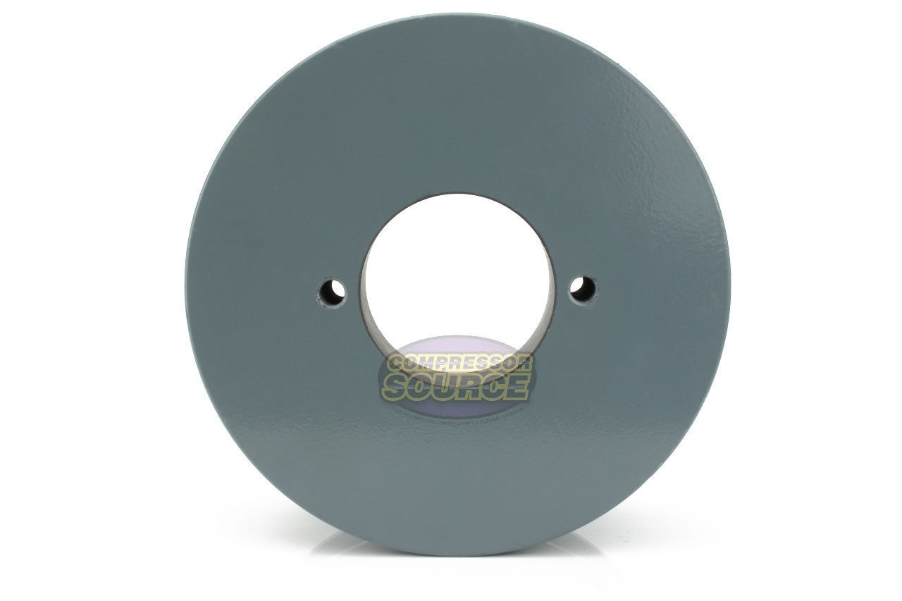 Cast Iron 4.5″ Dual Groove Pulley Belt B Section 5L with 1-1/8″ Sheave Bushing