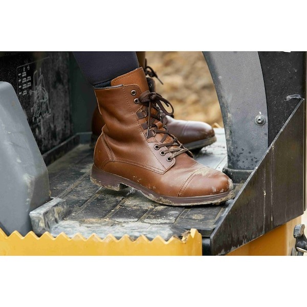 Xena Sp-02 Women’s 6-Inch Work Boot, 8 1/2 M, Light Brown, Sp-02