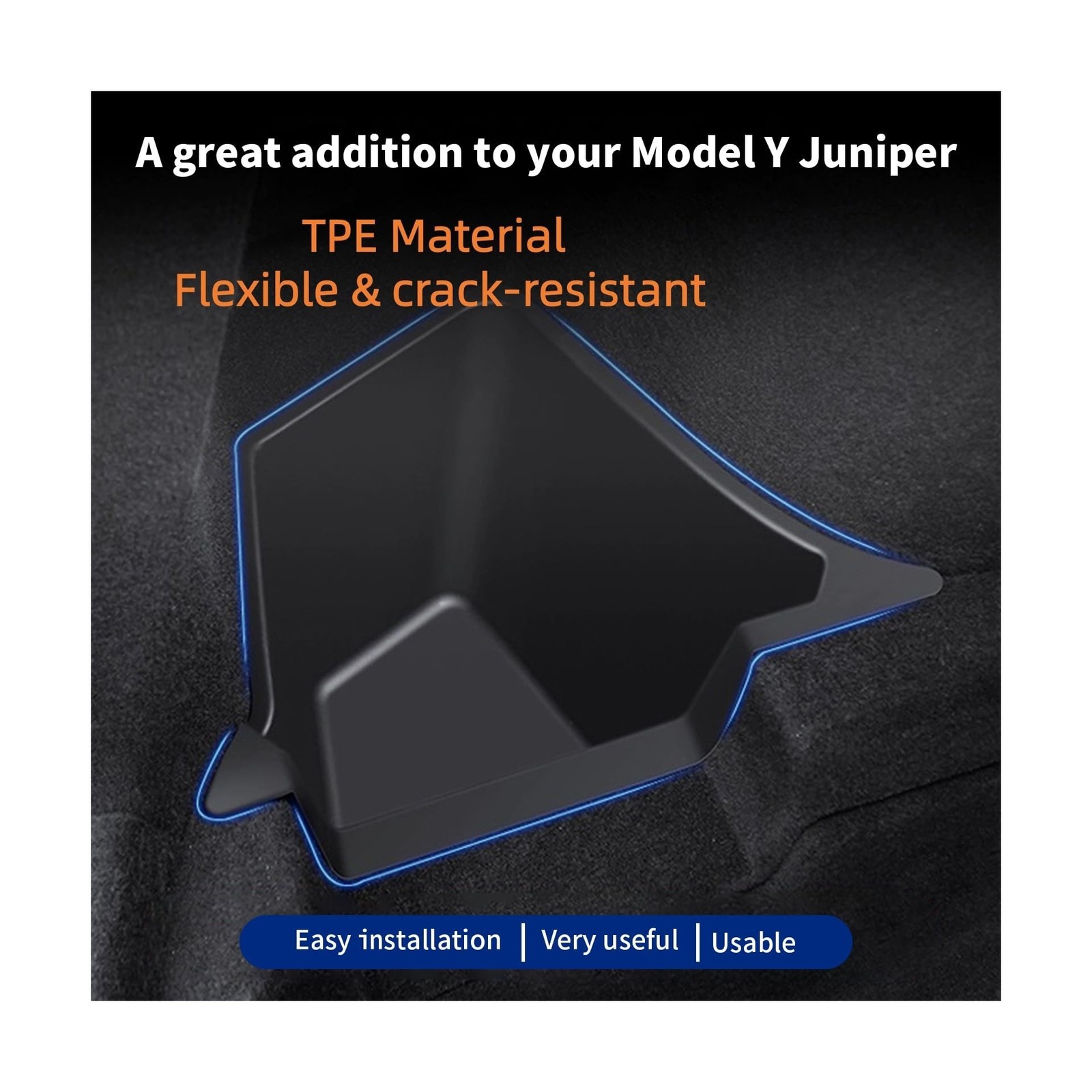 Tesla Model Y Juniper Rear Trunk Storage Bins 2025 2026 Tesla Model Y Juniper…