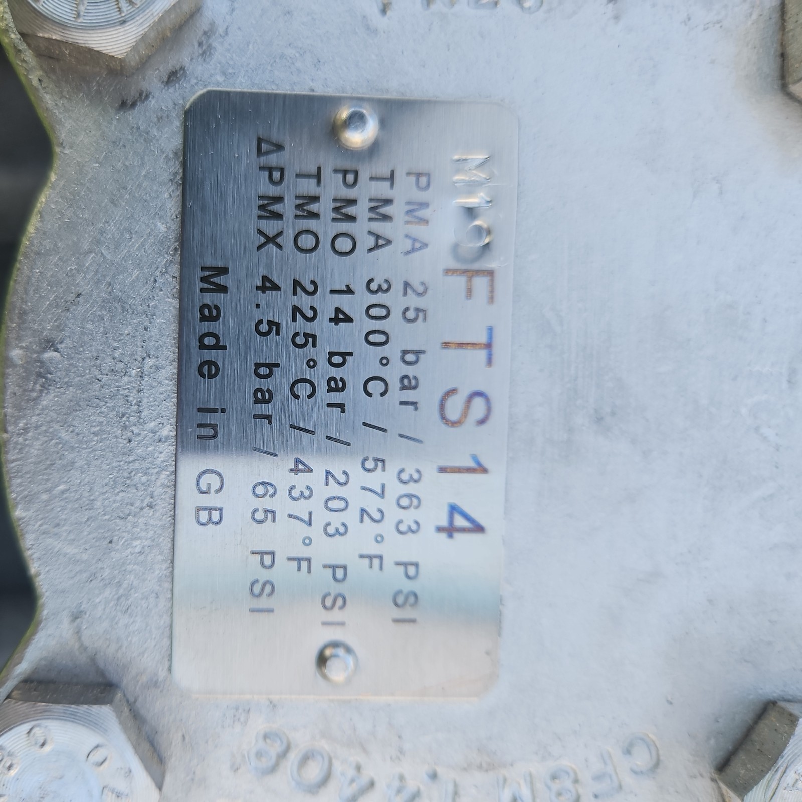 Spirax Sarco FTS14-4.5 bar 3/4″ NPT Steam Trap RL 3.1