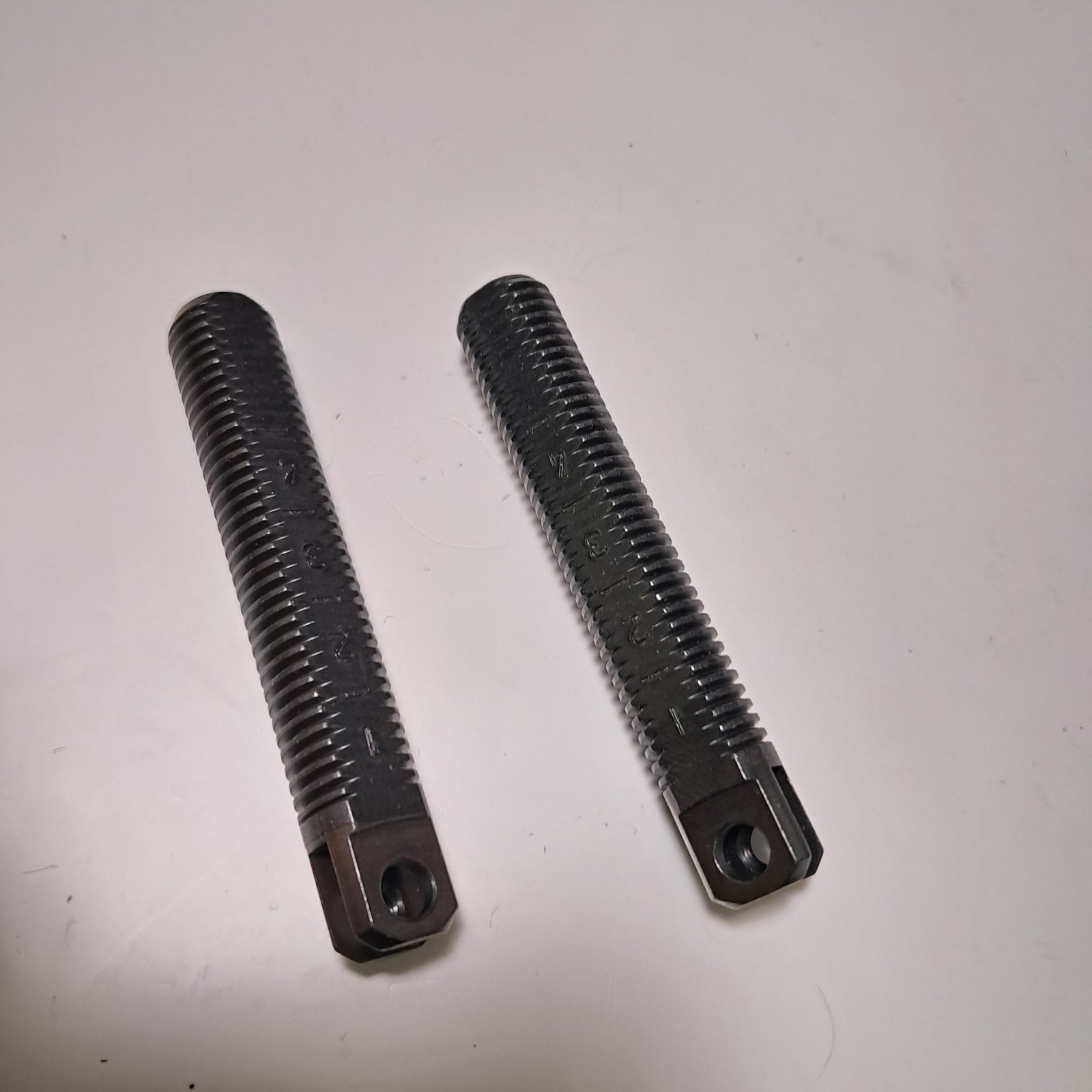 2x Original Anschutz Metal For Butt Plate M12x 71 Mm For Mod: 2002, 8002, 9003