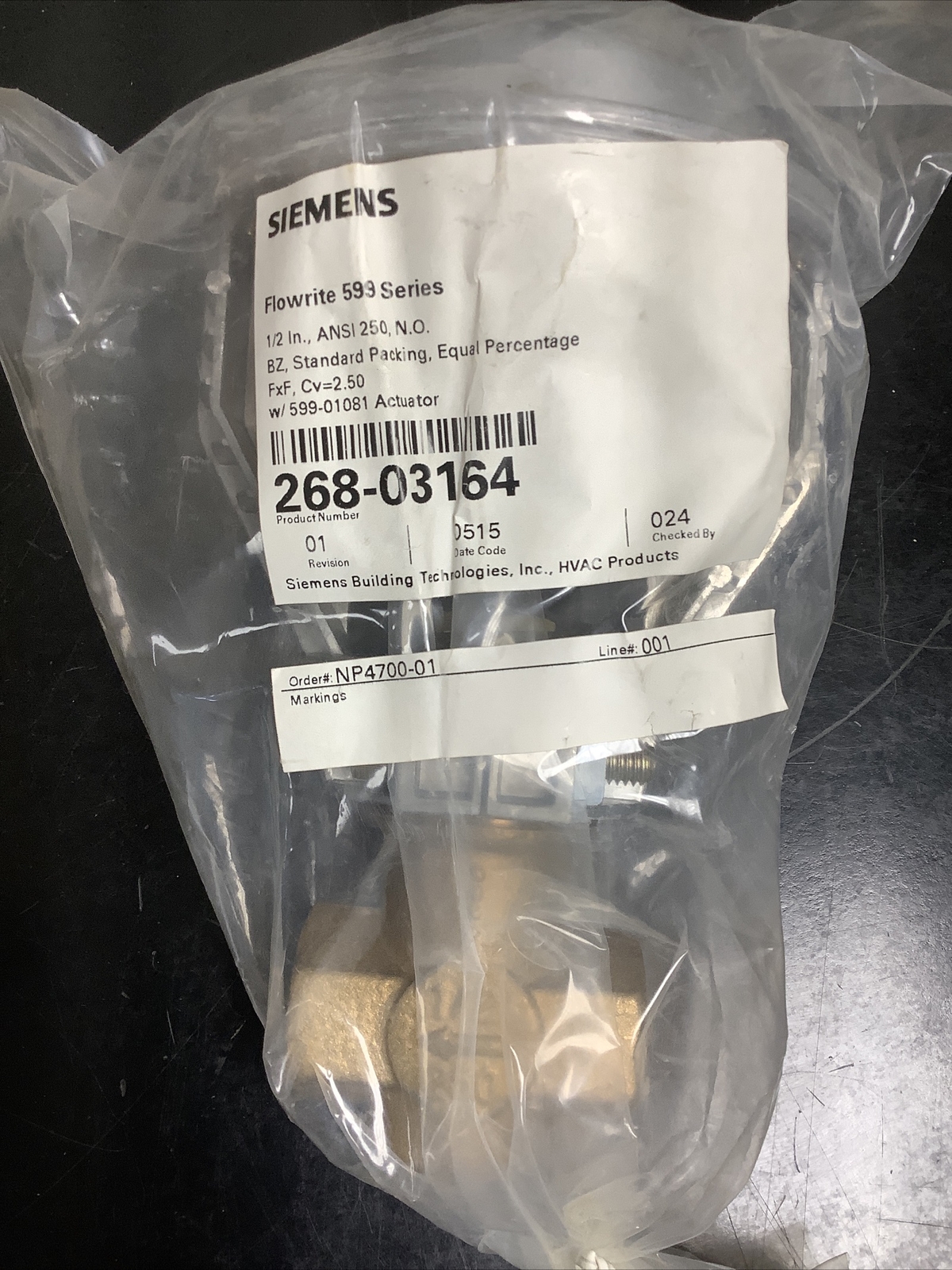 SIEMENS MODEL 010509 Flowrite 599 Series