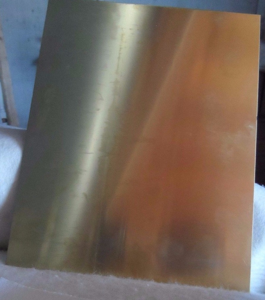 1.0 mm Engraver Brass Sheet – 214 x 300 x 1.0 mm A4 Size – HARD VERSATILE