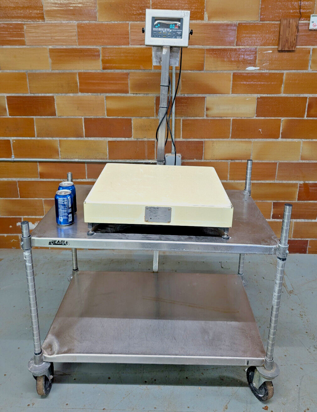 Avery Weigh-Tronix Model 3275 Checkweigher w/ BS Diamond Series Bench Scale Base