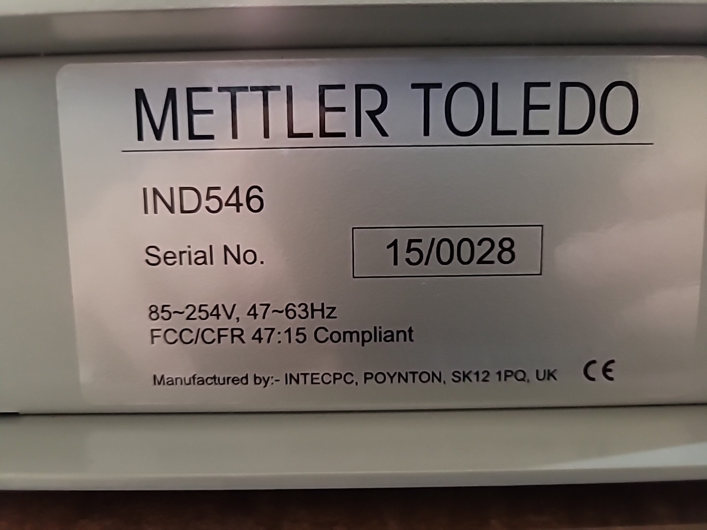 Mettler Toledo IND546 PC in a Box, Industrial PC 30124460, NEW CONDITION
