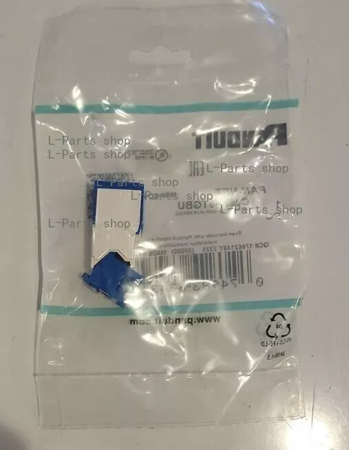 10PC FOR PANDUIT CJ6X88TGBU Ultra Class 6 10G unshielded module