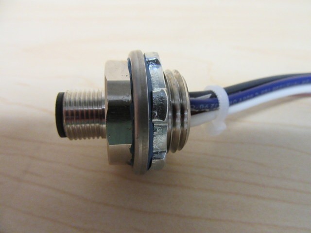 Turck FS 4.4-0.2/14.5/NPT Single Ended Receptacle U-01098 W/Nut