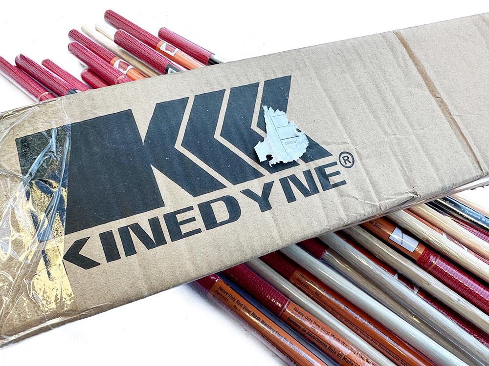 Box of 20 QTY Kinedyne 9121 Mesh Vinyl Warning Flag on 30″ Dowel FREE FAST SHIP