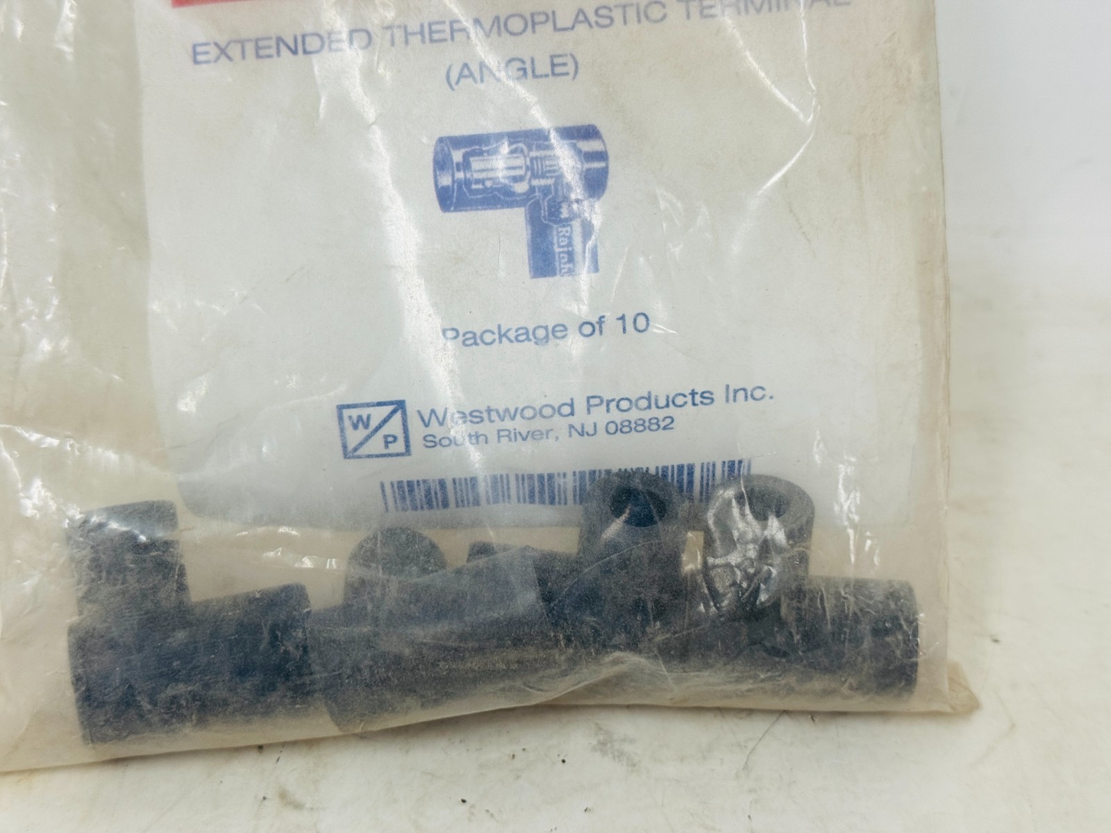 Westwood No. E9-AEBF Rajah Extended Thermoplastic Terminals Angle Pack Of 4