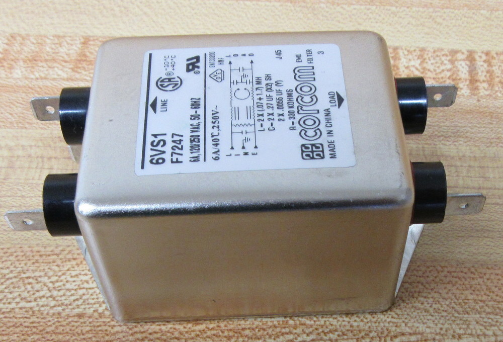 Corcom 6VS1 Power Line Filter