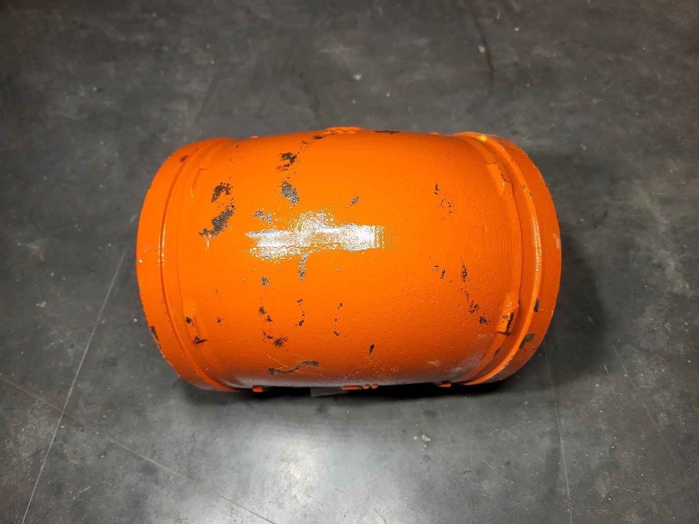 SURPLUS NEW SHURJOINT 7111 6″ Grooved 45° Elbow Fitting, Ptd. Orange – Parts