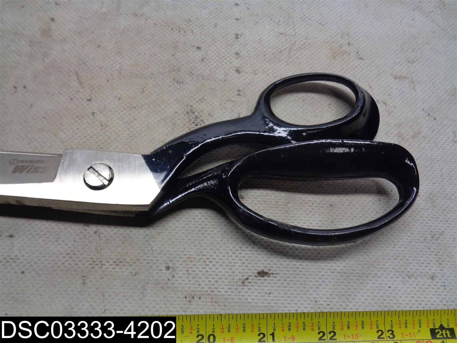 Used: W22N Crescent Wiss Inlaid 12-1/2″ Long 6″ Blade Scissors