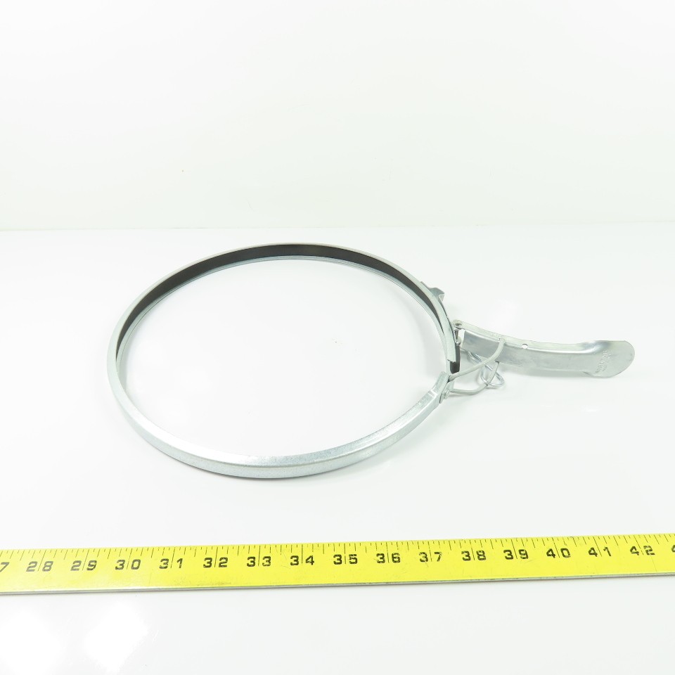 Nordfab 8010005529 10″ QF Quick-Fit Galvanized Duct Clamping Ring W/ Gasket