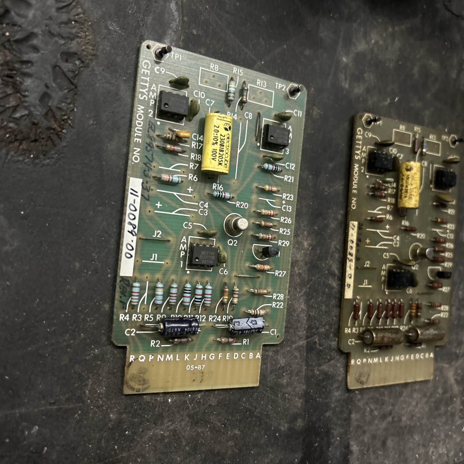 Lot Of 2 GETTYS CIRCUIT BOARD 11-0089-00 || 11008990