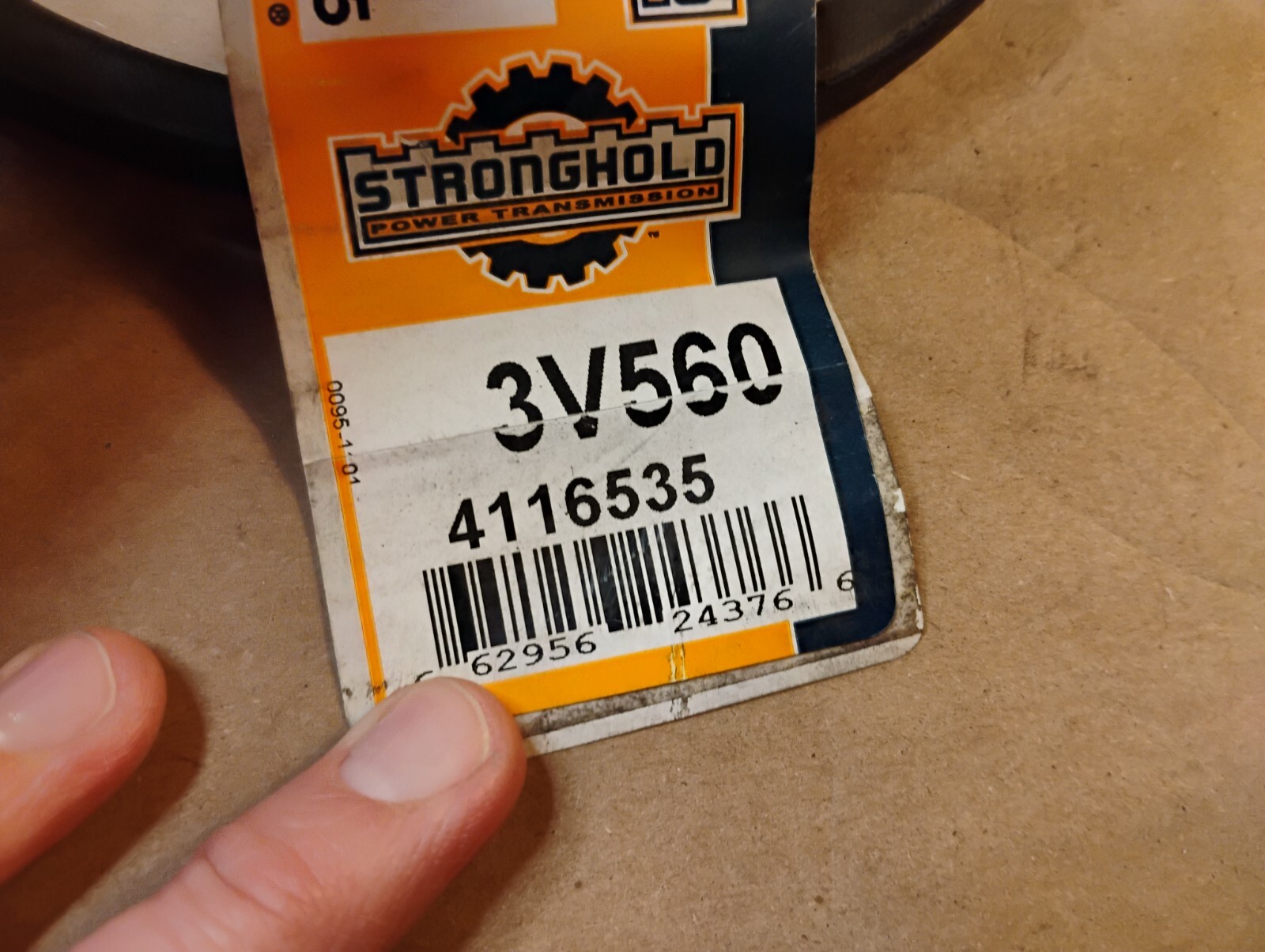 Stronghold power Transmission 3V560 4116535 56″ Long Belt