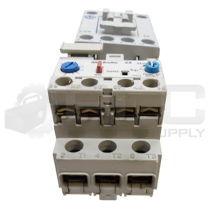ALLEN BRADLEY 100-C09D*10 /A CONTACTOR W/ 193-EA4CB /B OVERLOAD RELAY
