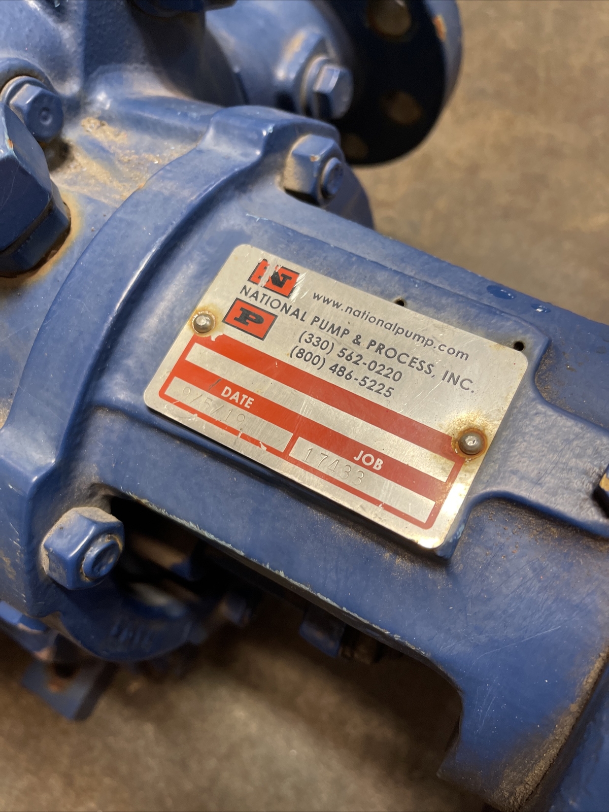 KSB MTC D50/6-4.1 10.66 Pump 200GPM 940.9FT 3552 1/MIN *Warranty*