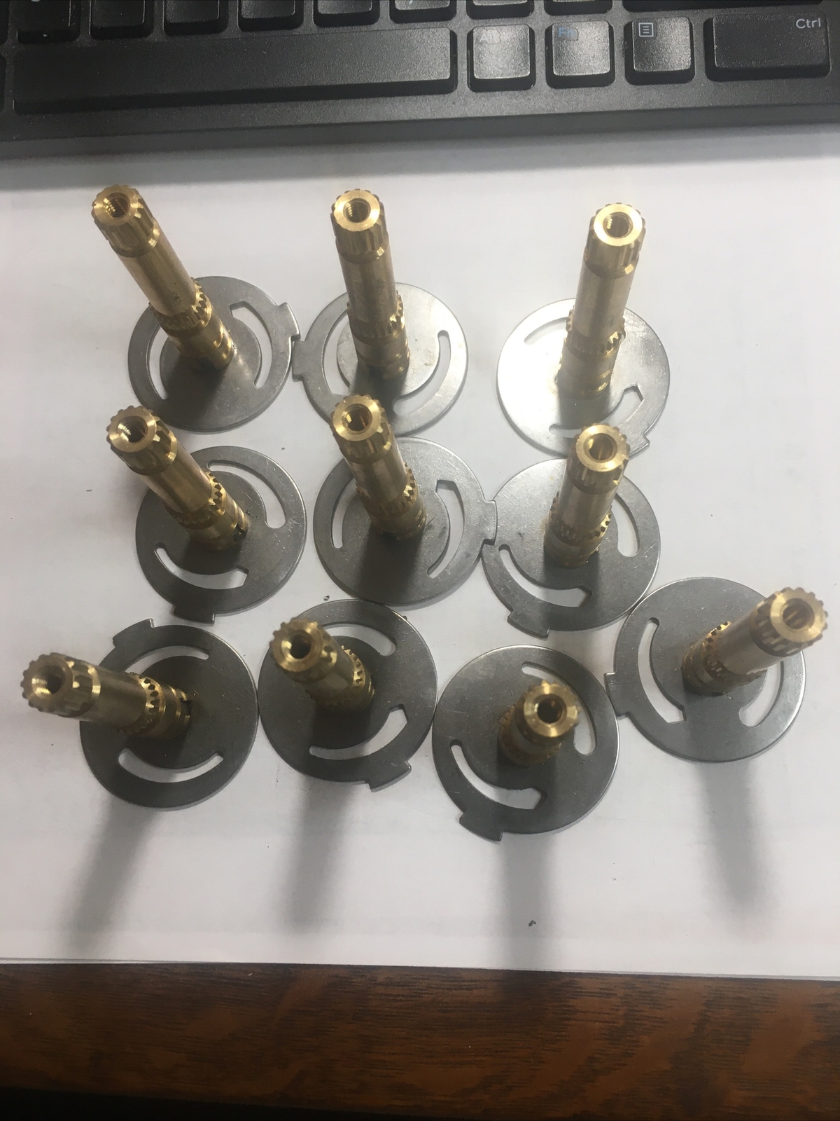 ACORN 2409-000-001,Safti-Trol Stem & Plate Assembly, NEW FREE SHIPPING Lot of 10