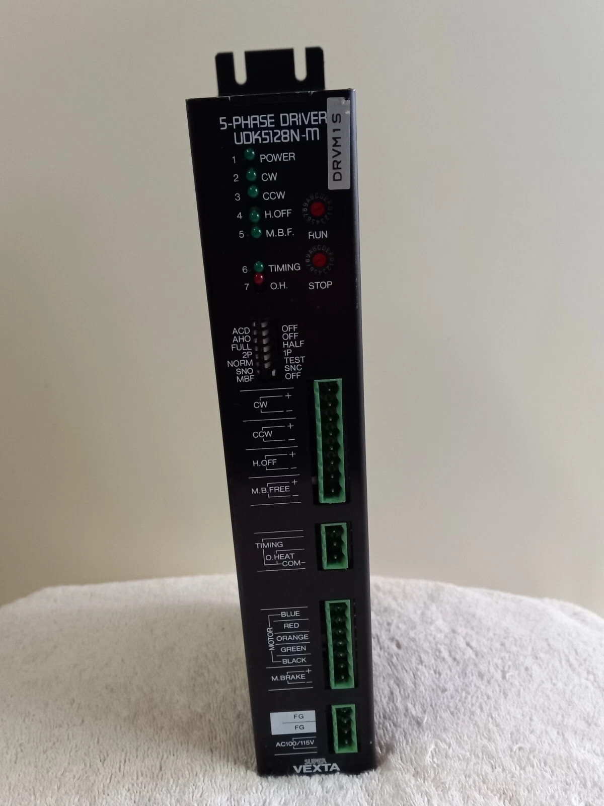 VEXTA UDK5128N-M 5-Phase Driver used