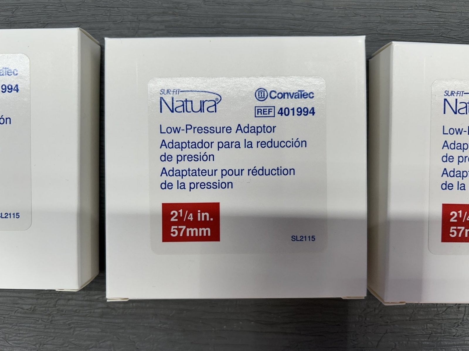 BRAND NEW CONVATEC NATURA SUR-FIT LOW PRESSURE ADAPTOR #401994. 7 units**