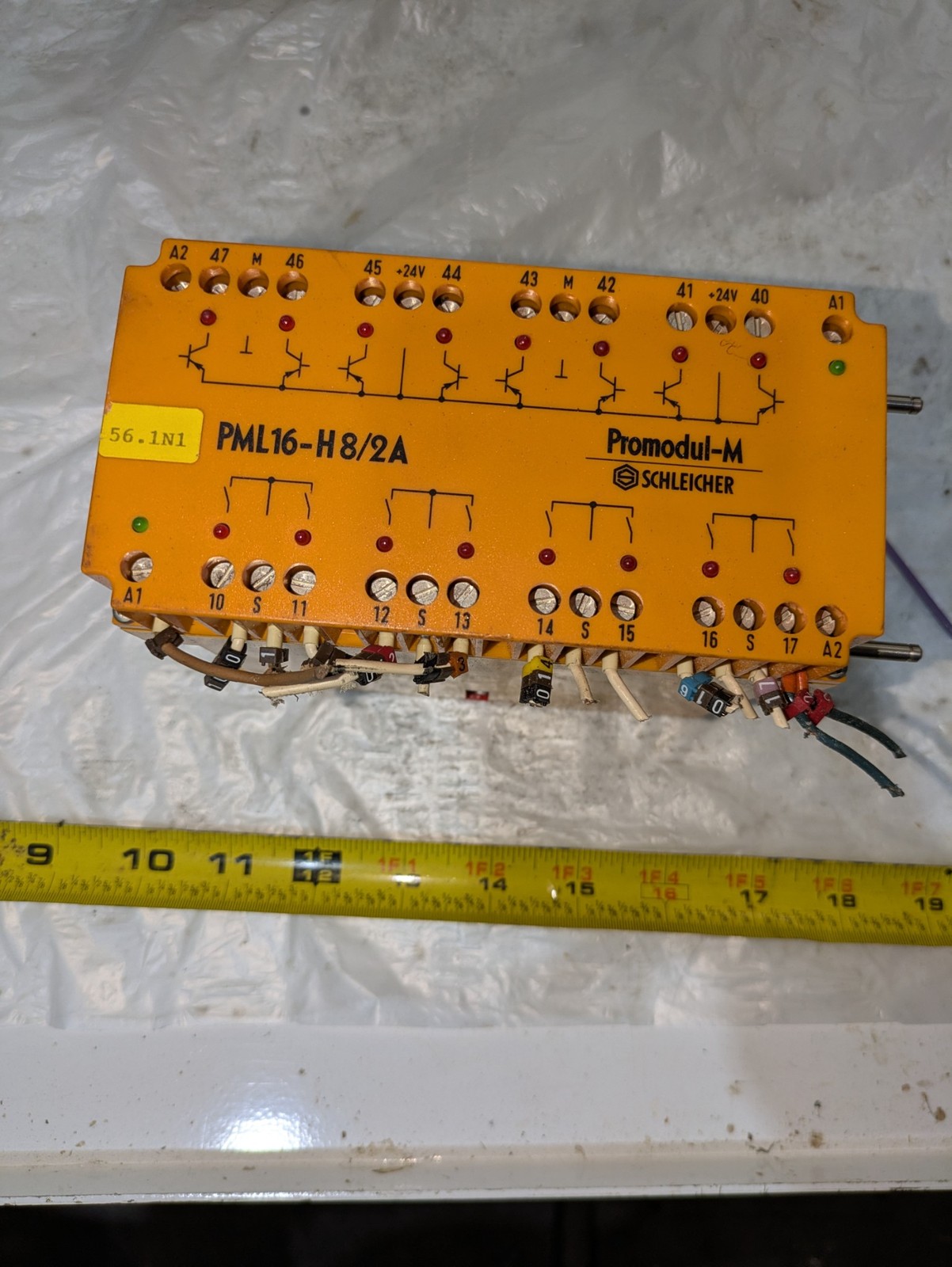 PROMODUL-M SCHLEICHER PML16-H8/2A 2-6A 24-250V VDE 0160 26104881 SCHNEIDER