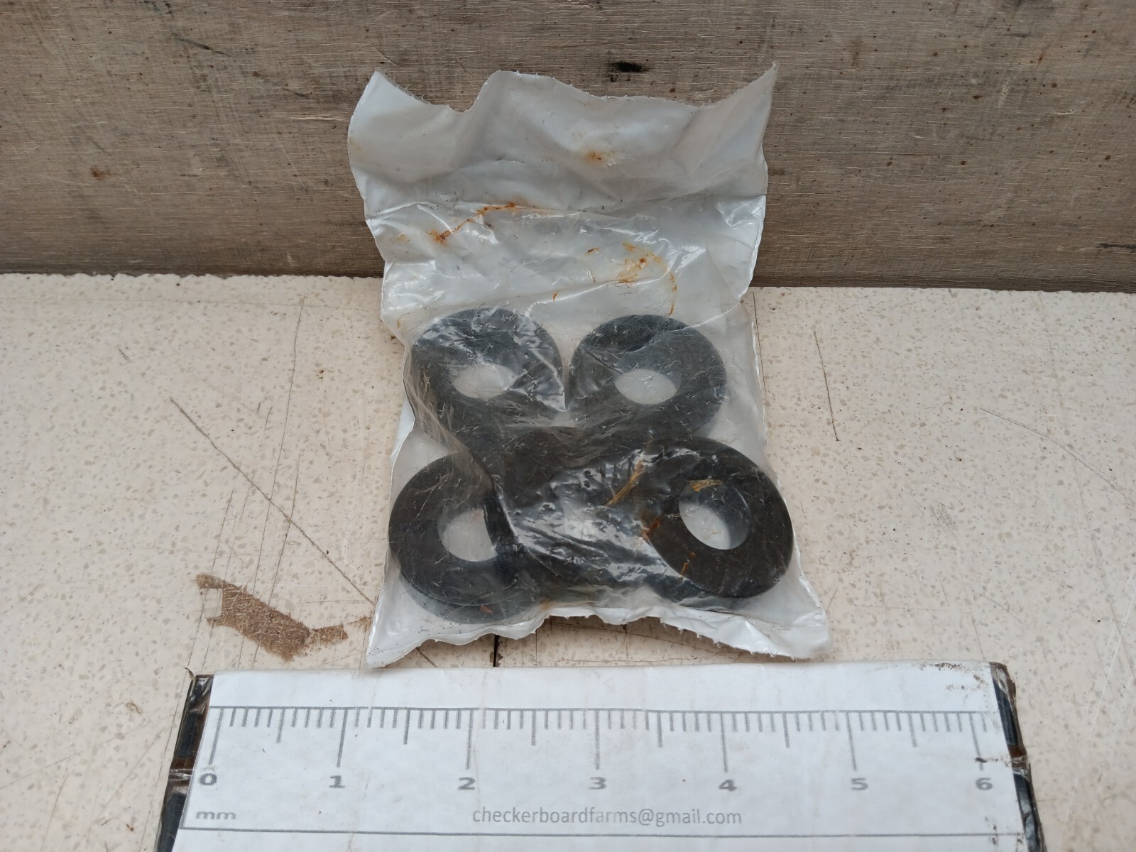 NOS Qty 5 Flat Washers 1319810 5310-01-239-3541 1-1/2″ OD M-10