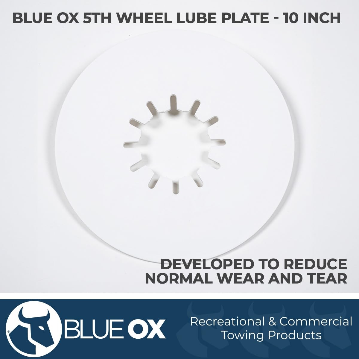 BXR9004 5th Wheel Lube Plate 10″