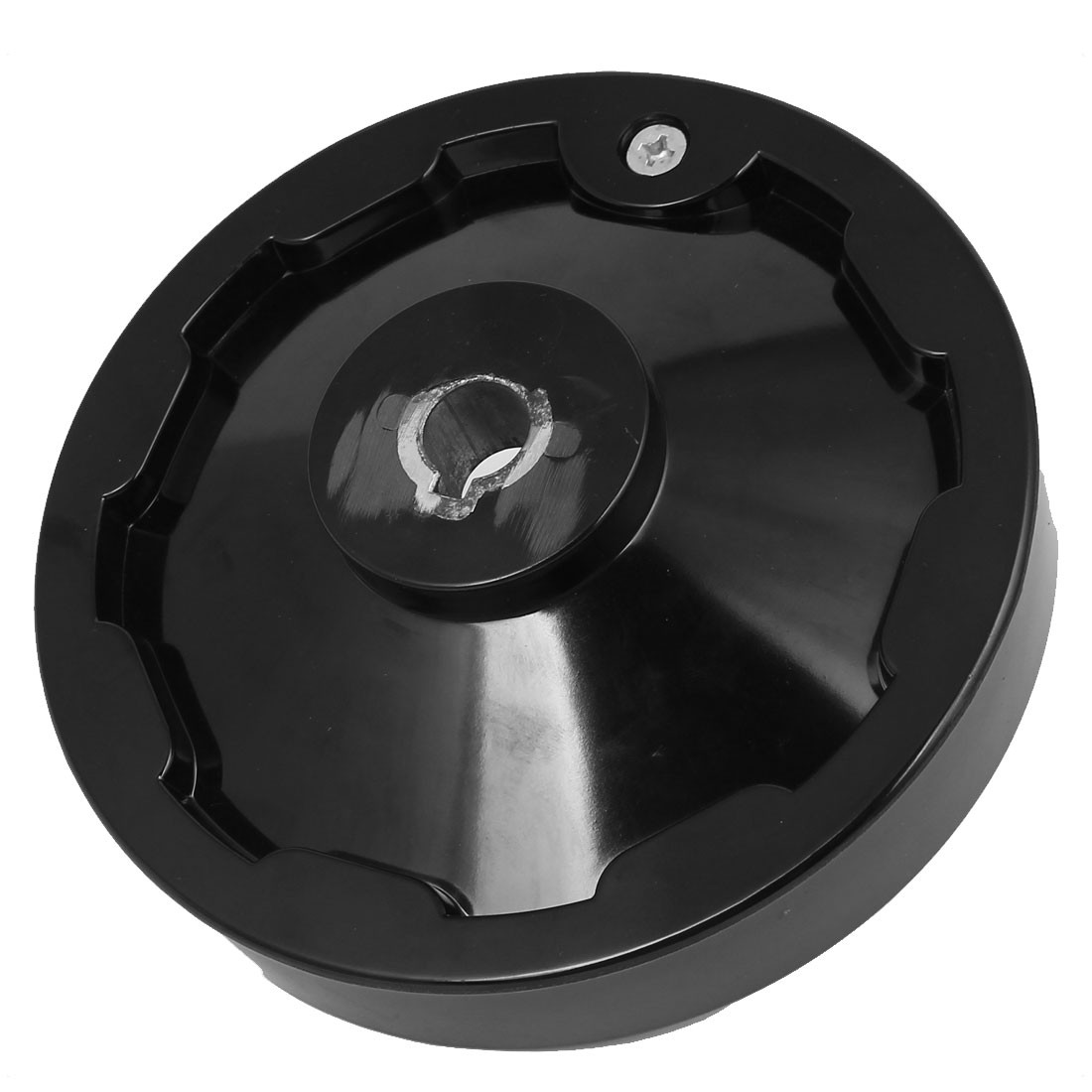 16mm Dia Hole Milling Machine Folding Handle Hand Wheel Black 155mm Wheel Dia