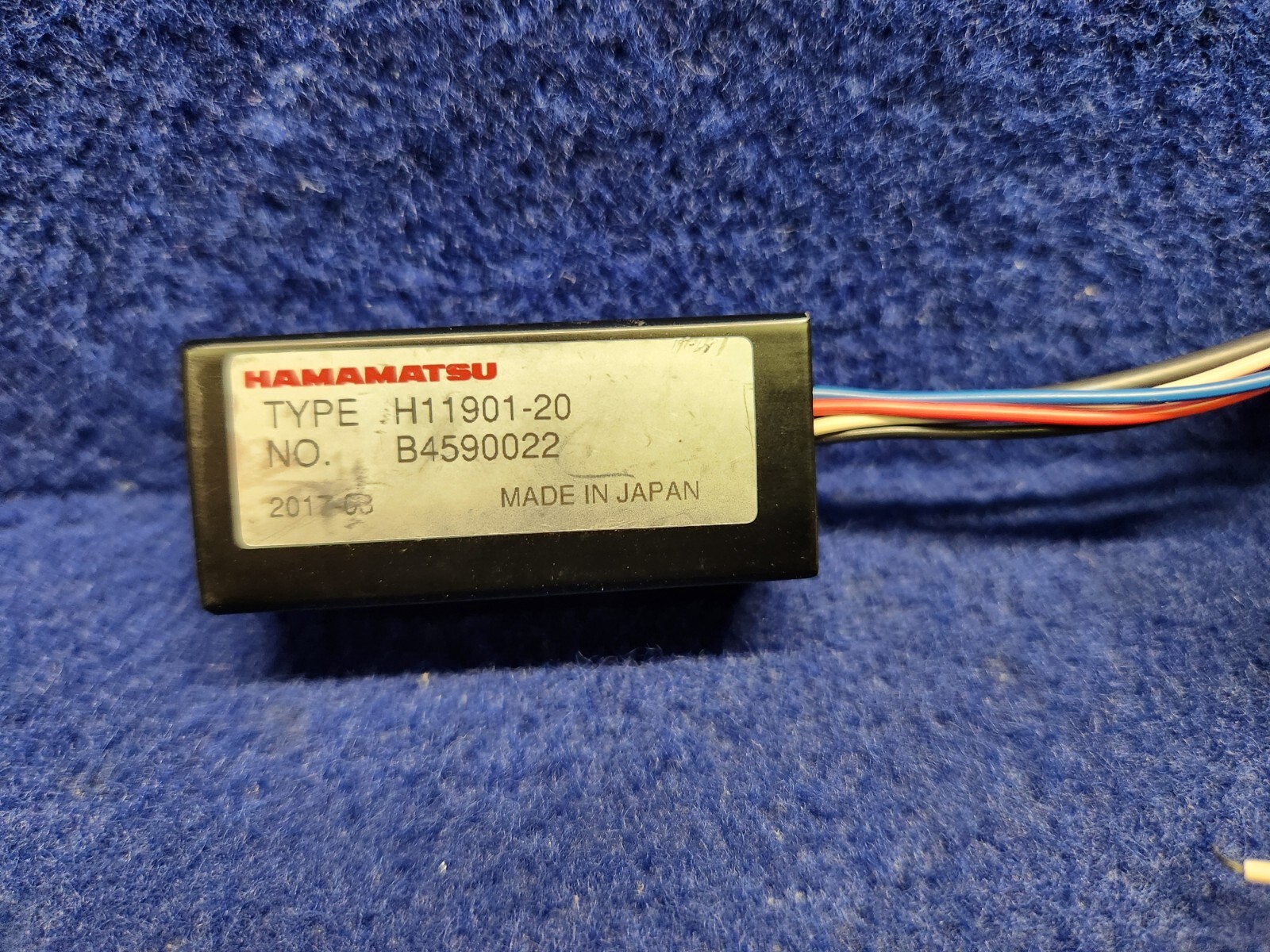 HAMAMATSU H11901-20 Photomultiplier Tube Photosensor Module