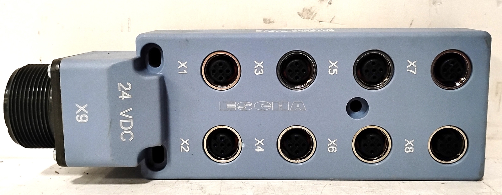 Turck 8FKS5.4/S1812 24 V DC 17-Pin 8-Port Multibox ESCHA J-Box